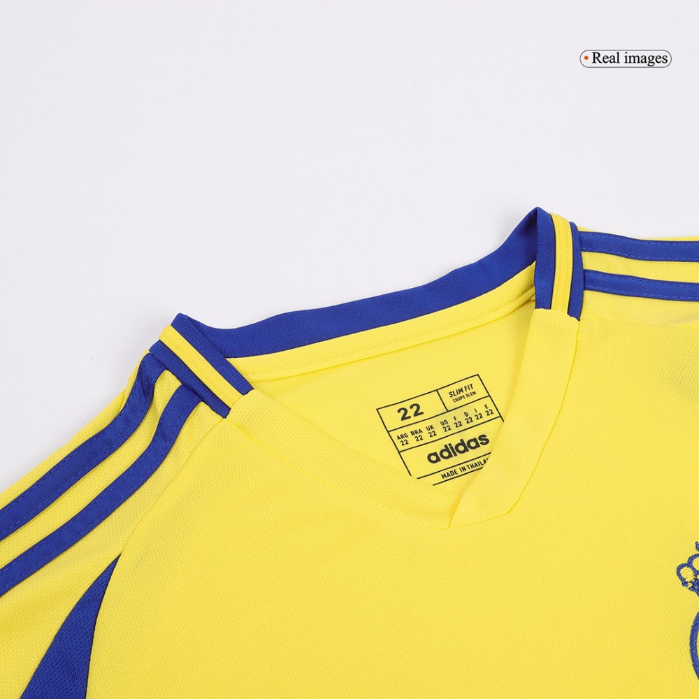 Al Nassr Home Kids Soccer Jerseys Kit 2024/25