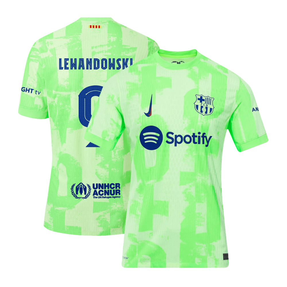 LEWANDOWSKI #9 Barcelona Third Away Players Version Soccer Jersey 2024/25 - UCL LEWANDOWSKI #9 Barcelona Third Away Players Version Soccer Jersey 2024/25 - UCL