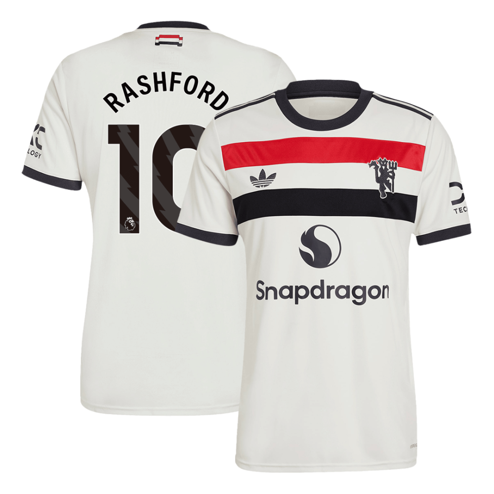 RASHFORD #10 Manchester United Third Away Soccer Jersey 2024/25 RASHFORD #10 Manchester United Third Away Soccer Jersey 2024/25