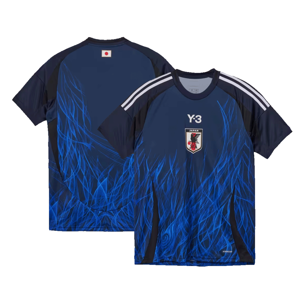 Japan X Y-3 Home Soccer Jersey 2024 Japan X Y-3 Home Soccer Jersey 2024