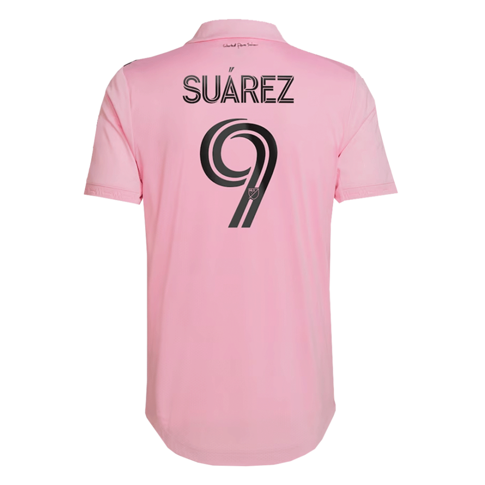 SUÁREZ #9 Inter Miami CF Home Players Version Soccer Jersey 2022 SUÁREZ #9 Inter Miami CF Home Players Version Soccer Jersey 2022