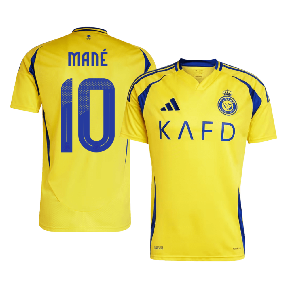 MANÉ #10 Al Nassr Home Soccer Jersey 2024/25 - ACL MANÉ #10 Al Nassr Home Soccer Jersey 2024/25 - ACL