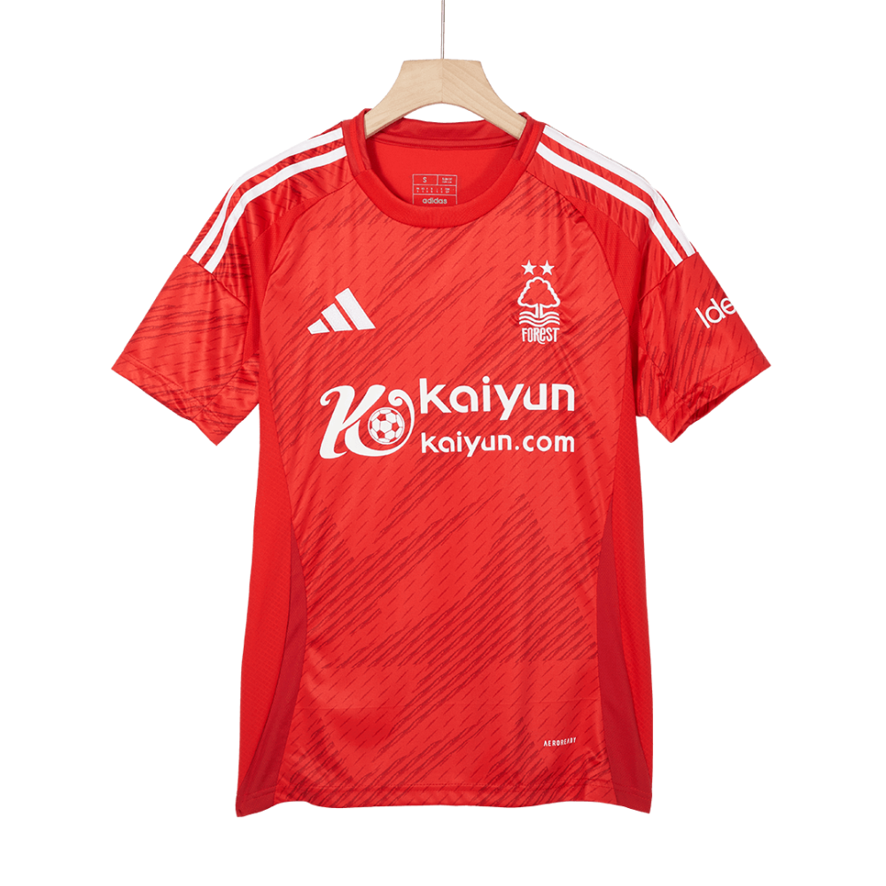 Nottingham Forest Home Soccer Jersey 2024/25 Nottingham Forest Home Soccer Jersey 2024/25