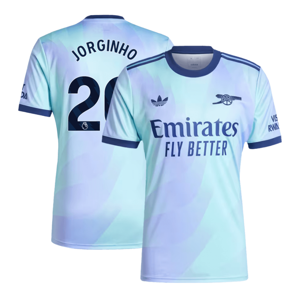 JORGINHO #20 Arsenal Third Away Soccer Jersey 2024/25 JORGINHO #20 Arsenal Third Away Soccer Jersey 2024/25