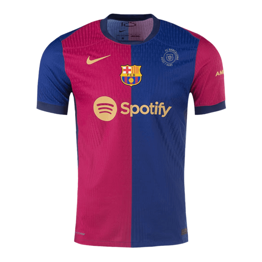 Barcelona Home Players Version Soccer Jersey 2024/25 - 125th Anniversary Barcelona Home Players Version Soccer Jersey 2024/25 - 125th Anniversary