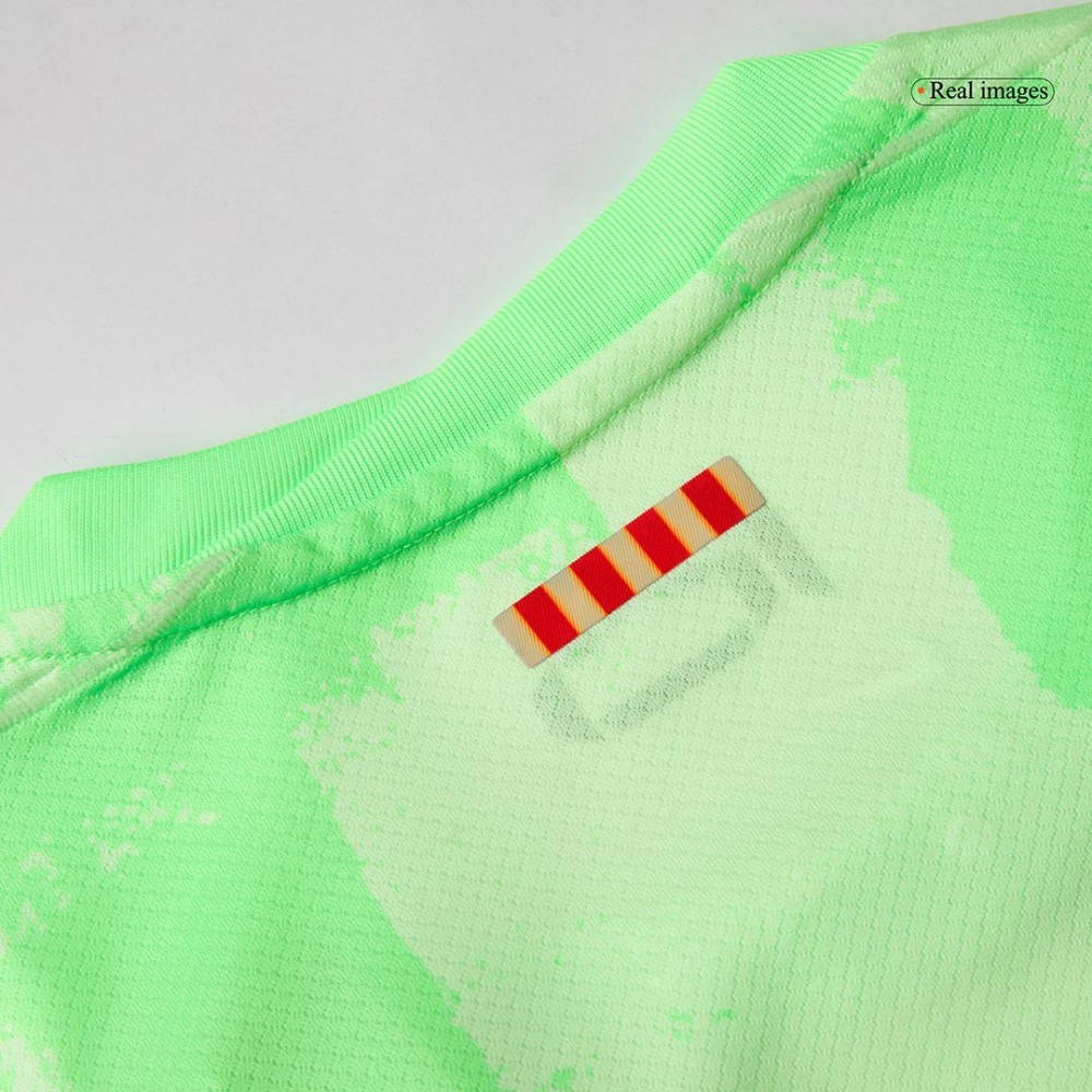F.DE JONG #21 Barcelona Third Away Soccer Jersey 2024/25 - UCL（Spotify Logo Without Text）