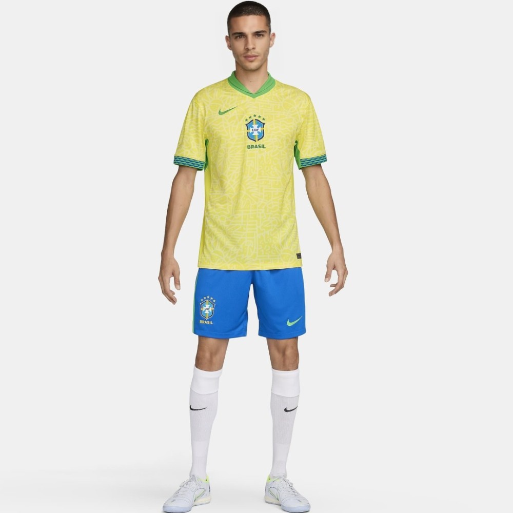 Brazil Home Soccer Jersey Copa America 2024 Brazil Home Soccer Jersey Copa America 2024