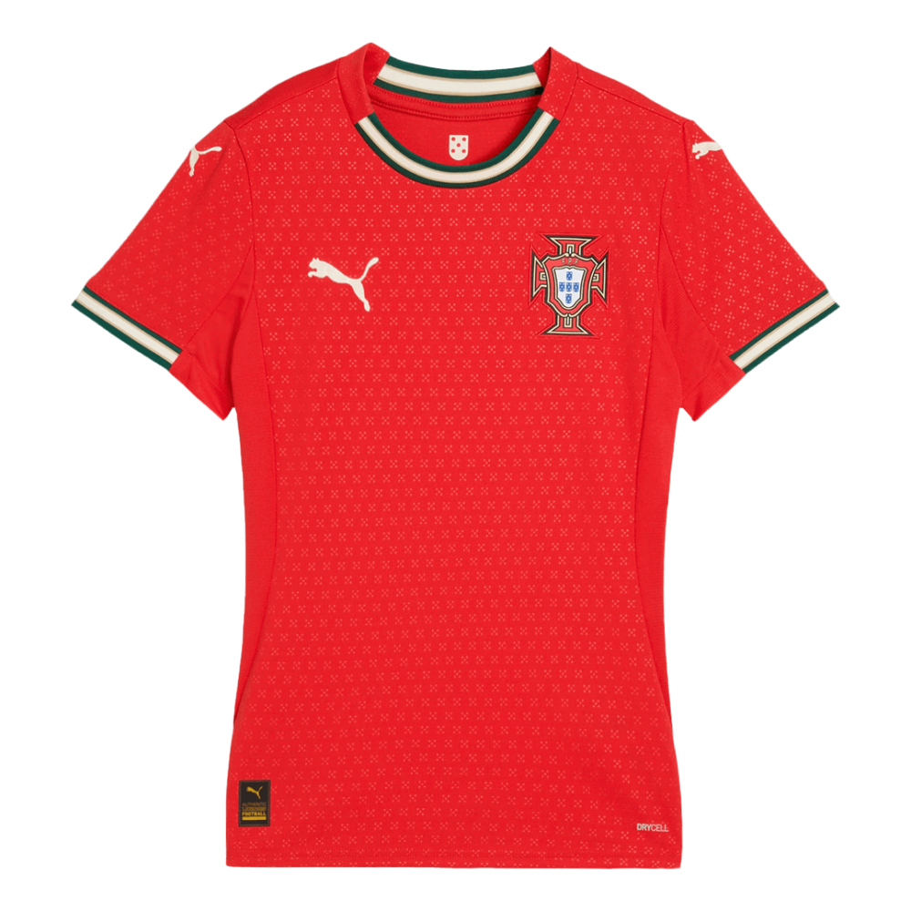Women's Portugal Home Jersey 2025 Women's Portugal Home Jersey 2025