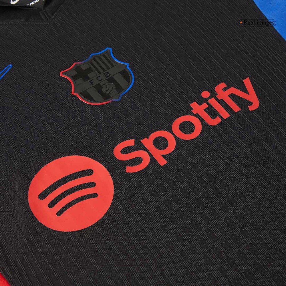 LAMINE YAMAL #19 Barcelona Away Players Version Soccer Jersey 2024/25 LAMINE YAMAL #19 Barcelona Away Players Version Soccer Jersey 2024/25