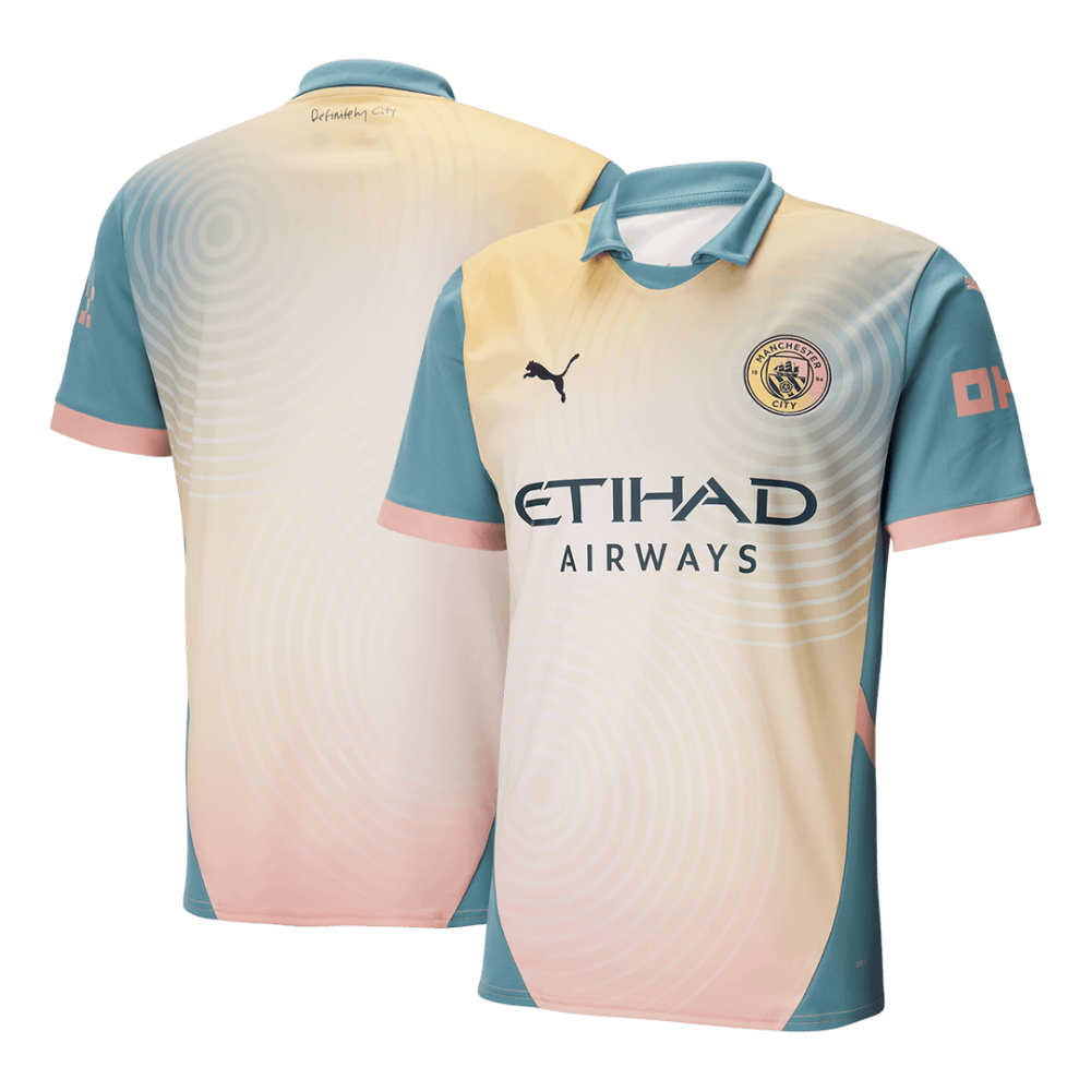 Manchester City Fourth Away Soccer Jersey 2024/25 - Definitely City Manchester City Fourth Away Soccer Jersey 2024/25 - Definitely City