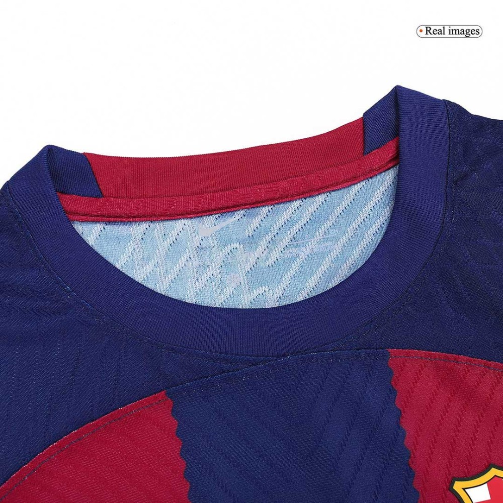 ANSU FATI #10 Barcelona Home Players Version Jersey 2023/24