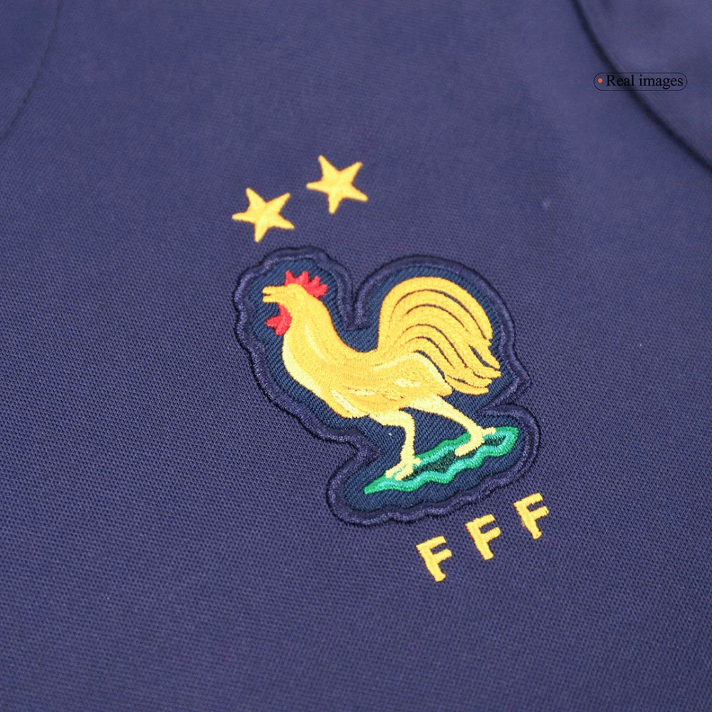France Pre-Match Soccer Jersey EURO 2024 Navy