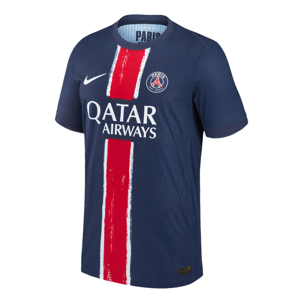 KVARATSKHELIA #7 PSG Home Players Version Soccer Jersey 2024/25 - UCL KVARATSKHELIA #7 PSG Home Players Version Soccer Jersey 2024/25 - UCL