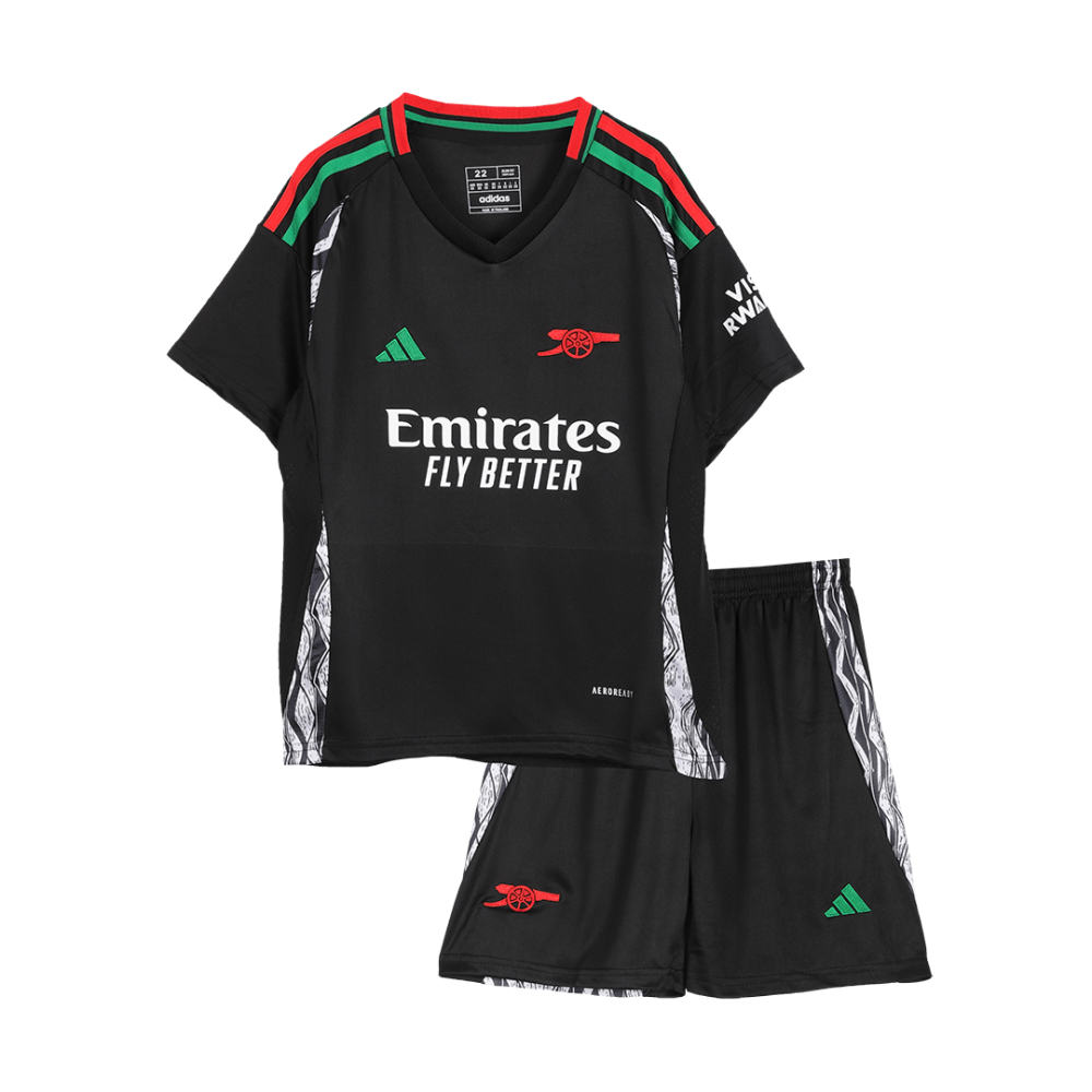 Arsenal Away Kids Soccer Jerseys Kit 2024/25 Arsenal Away Kids Soccer Jerseys Kit 2024/25