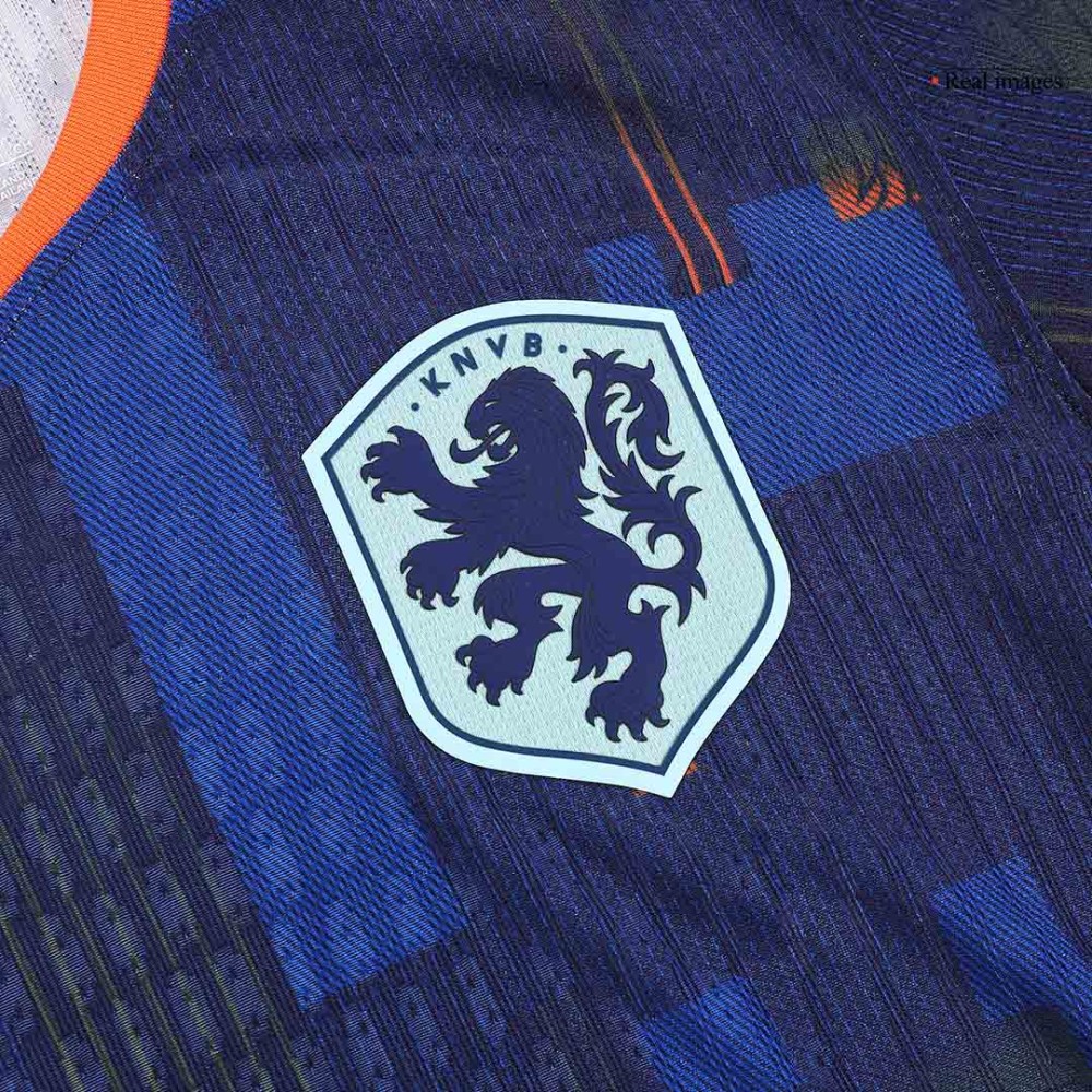 Netherlands Away Players Version Soccer Jersey EURO 2024