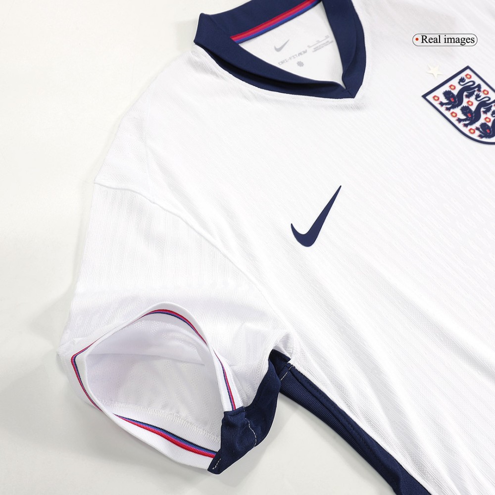 England Home Players Version Soccer Jersey EURO 2024