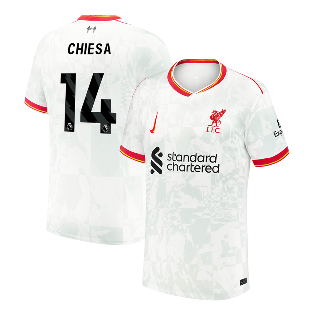 CHIESA #14 Liverpool Third Away Soccer Jersey 2024/25 CHIESA #14 Liverpool Third Away Soccer Jersey 2024/25