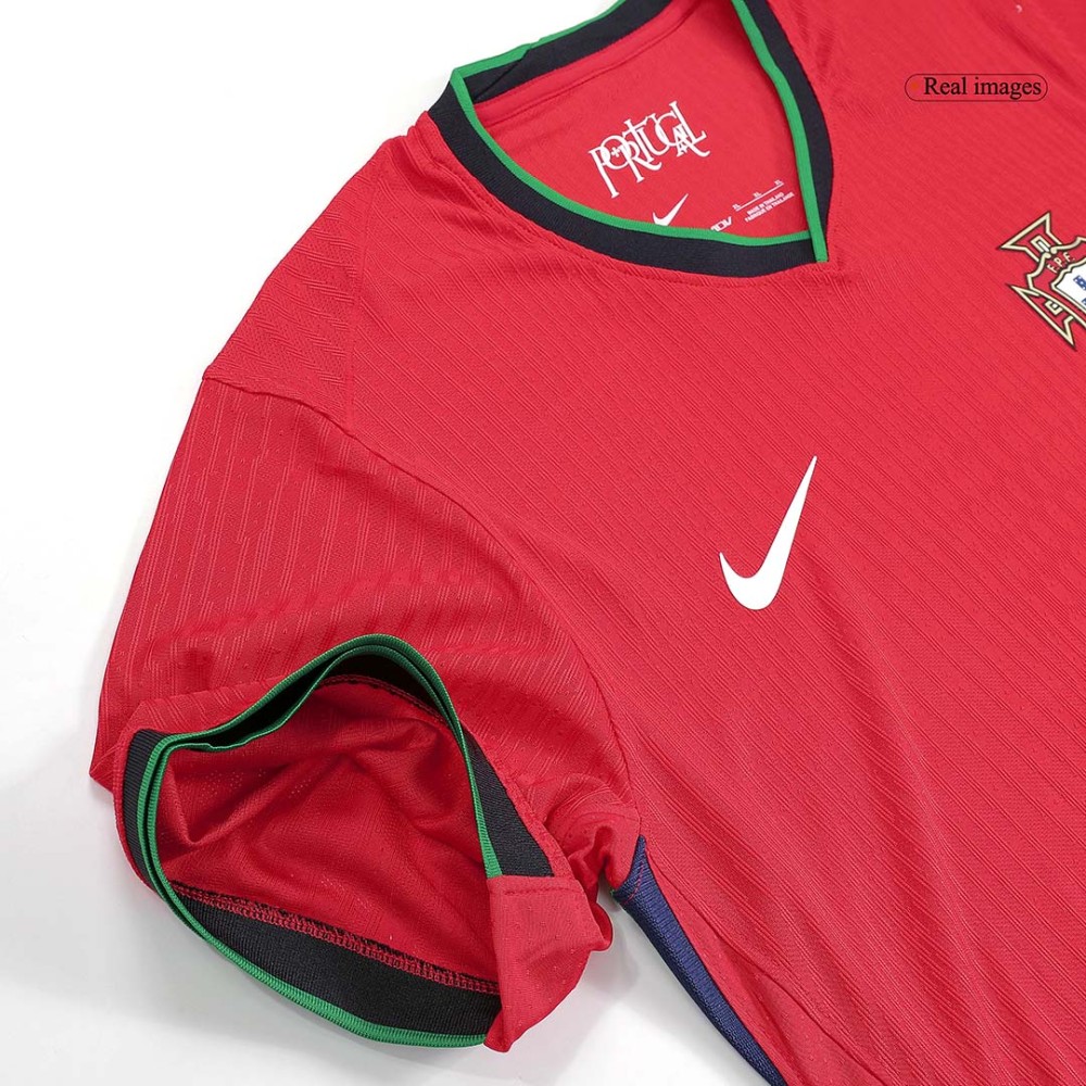 Portugal Home Players Version Soccer Jersey EURO 2024