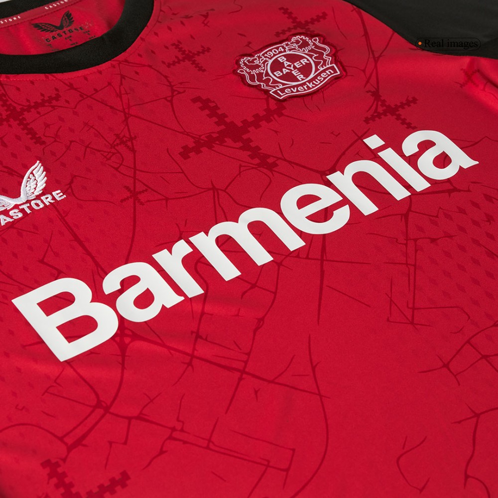 Bayer 04 Leverkusen Home Soccer Jersey 2024/25 Bayer 04 Leverkusen Home Soccer Jersey 2024/25