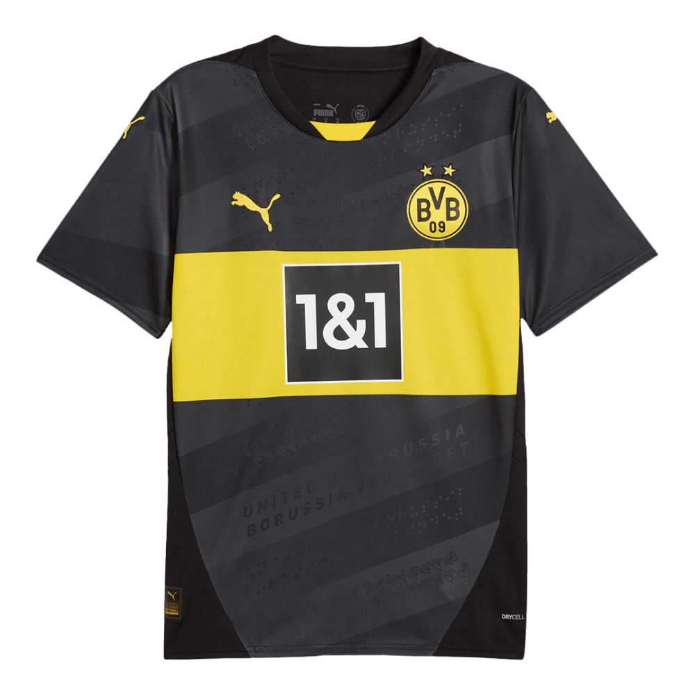 Borussia Dortmund Away Soccer Jersey 2024/25 Borussia Dortmund Away Soccer Jersey 2024/25