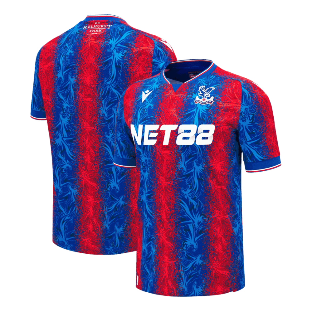 Crystal Palace Home Soccer Jersey 2024/25 Crystal Palace Home Soccer Jersey 2024/25