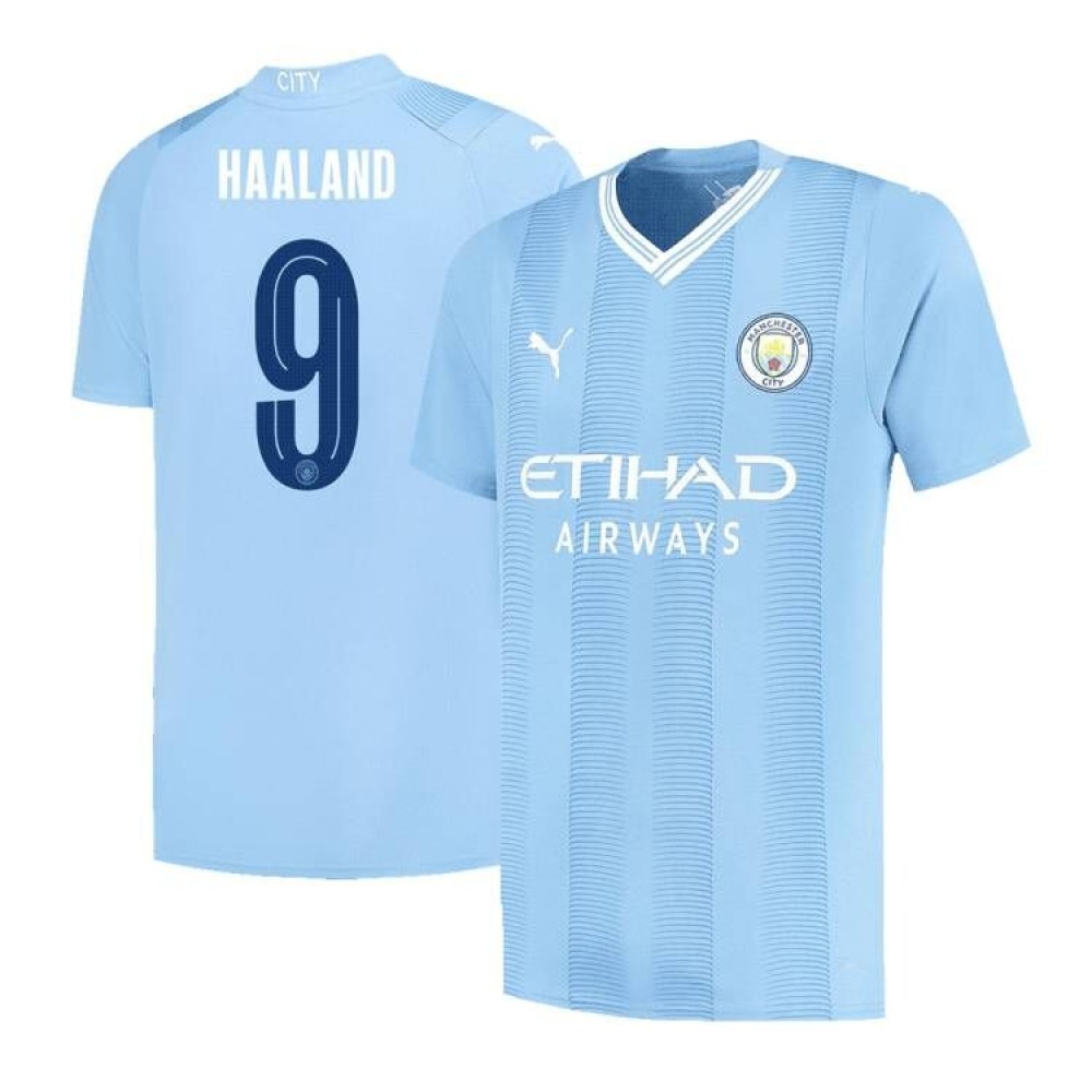 HAALAND #9 Manchester City Home Jersey 2023/24 - UCL HAALAND #9 Manchester City Home Jersey 2023/24 - UCL