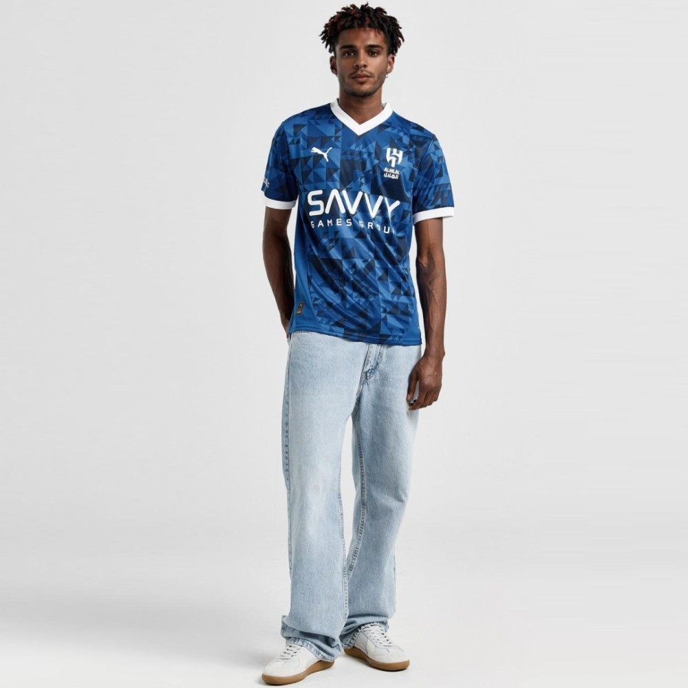 Al Hilal SFC Home Soccer Jersey 2024/25 Al Hilal SFC Home Soccer Jersey 2024/25