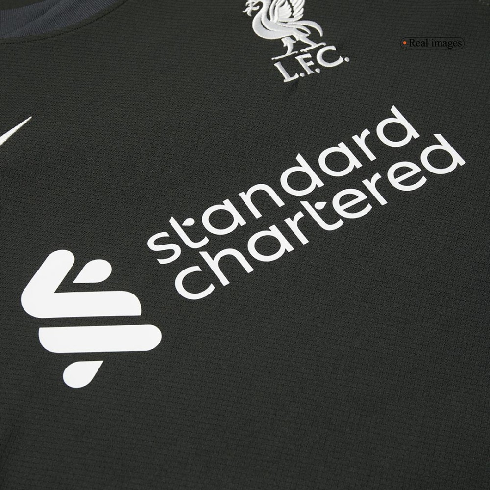 CHIESA #14 Liverpool Away Soccer Jersey 2024/25