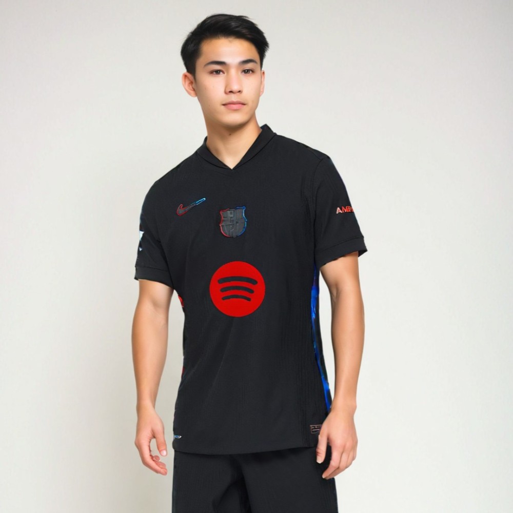 Barcelona Away Players Version Soccer Jersey 2024/25 - Spotify Logo Without Text Barcelona Away Players Version Soccer Jersey 2024/25 - Spotify Logo Without Text