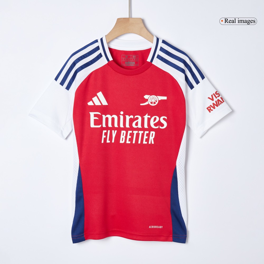 Arsenal Home Kids Soccer Jerseys Full Kit 2024/25 Arsenal Home Kids Soccer Jerseys Full Kit 2024/25