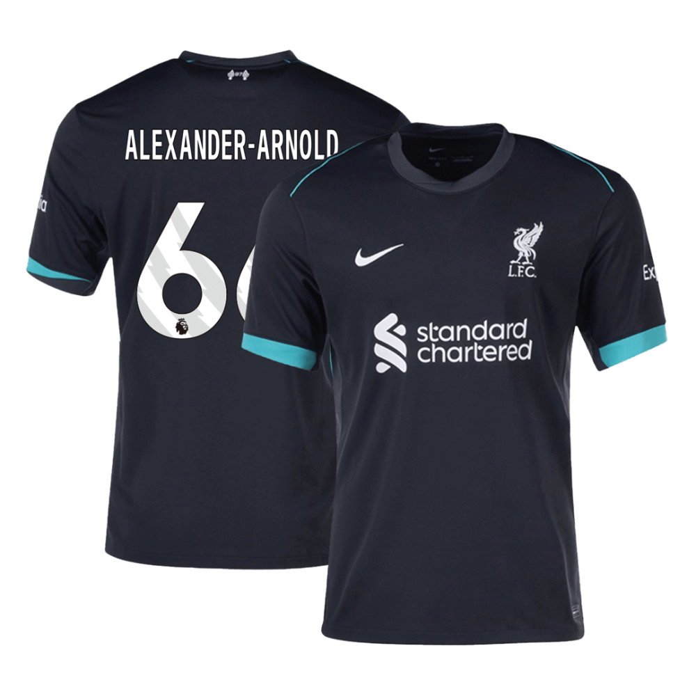 ALEXANDER-ARNOLD #66 Liverpool Away Soccer Jersey 2024/25 ALEXANDER-ARNOLD #66 Liverpool Away Soccer Jersey 2024/25