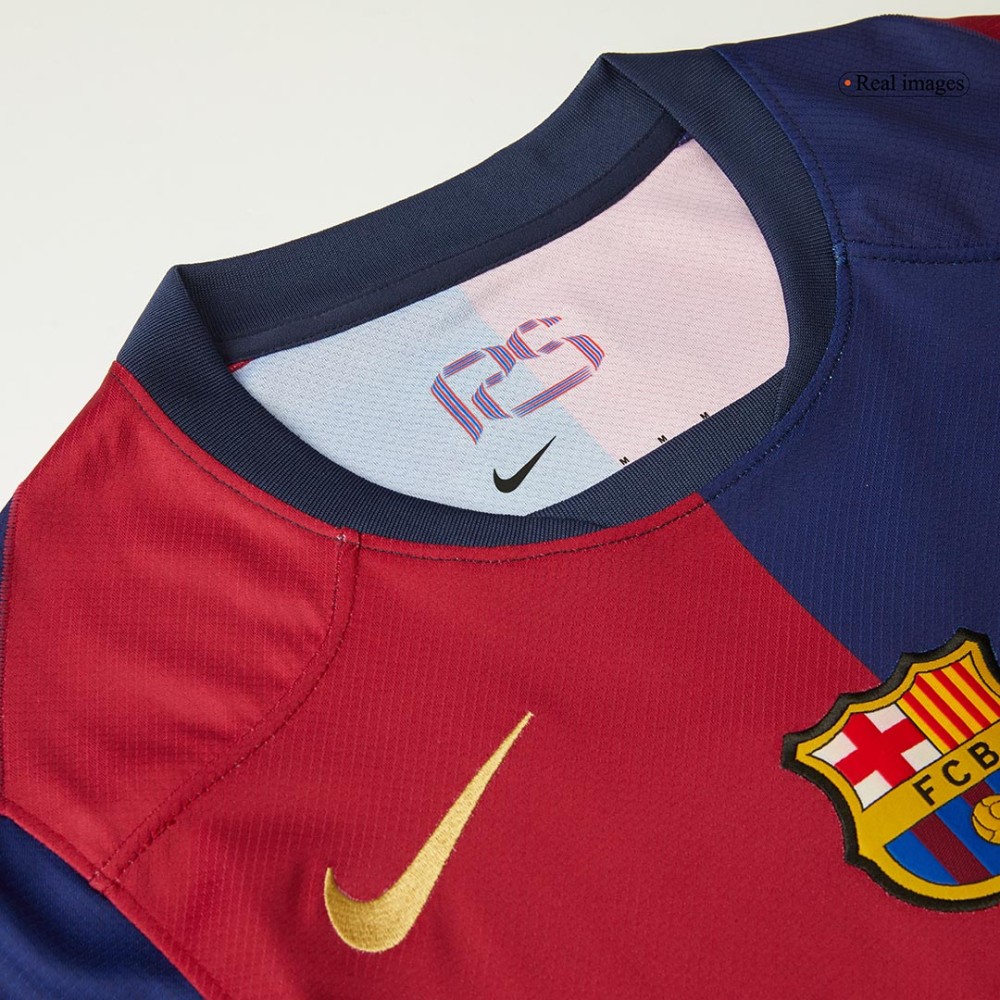 Barcelona Home Soccer Jersey 2024/25-Spotify Logo Without Text Barcelona Home Soccer Jersey 2024/25-Spotify Logo Without Text