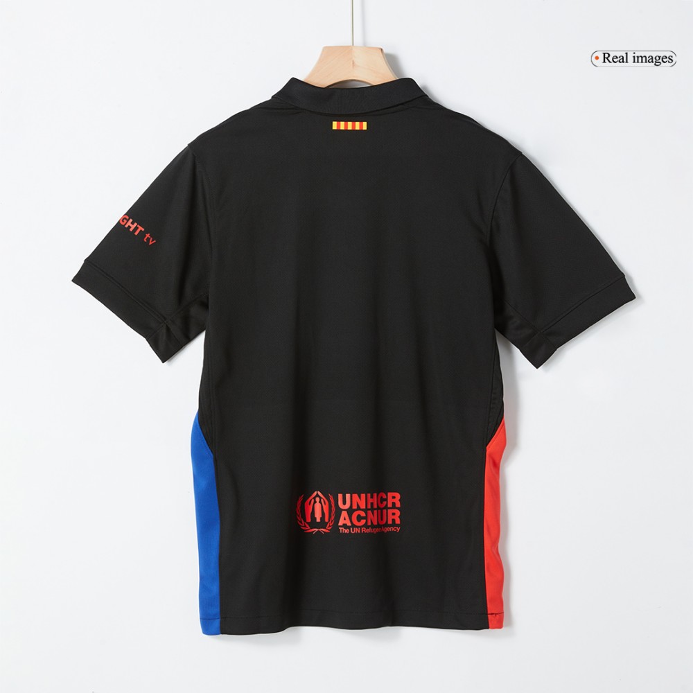 Barcelona Away Soccer Jersey 2024/25- Spotify Logo Without Text Barcelona Away Soccer Jersey 2024/25- Spotify Logo Without Text