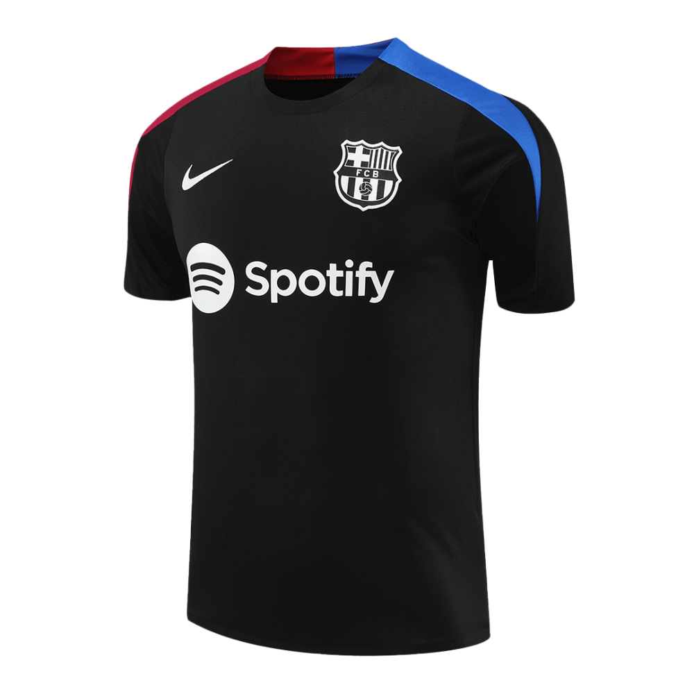 Barcelona Pre-Match Soccer Jersey 2024/25 Black Barcelona Pre-Match Soccer Jersey 2024/25 Black