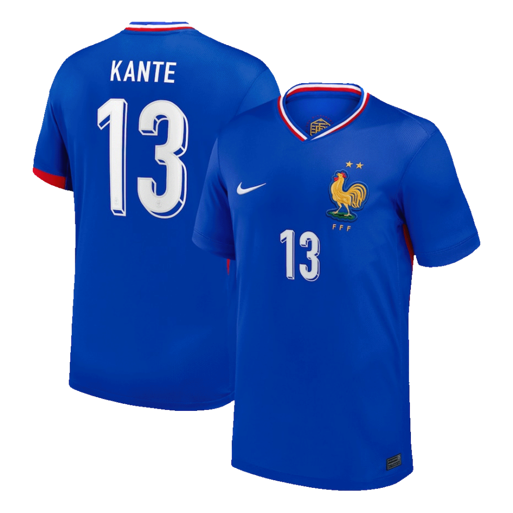 KANTE #13 France Home Soccer Jersey EURO 2024 KANTE #13 France Home Soccer Jersey EURO 2024
