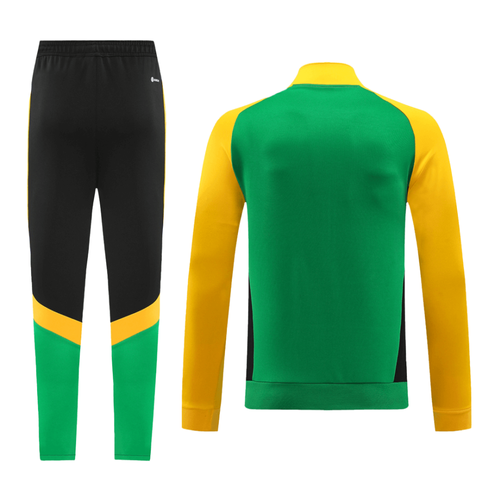 Arsenal Jacket Tracksuit 2024/25 Green&Yellow Arsenal Jacket Tracksuit 2024/25 Green&Yellow