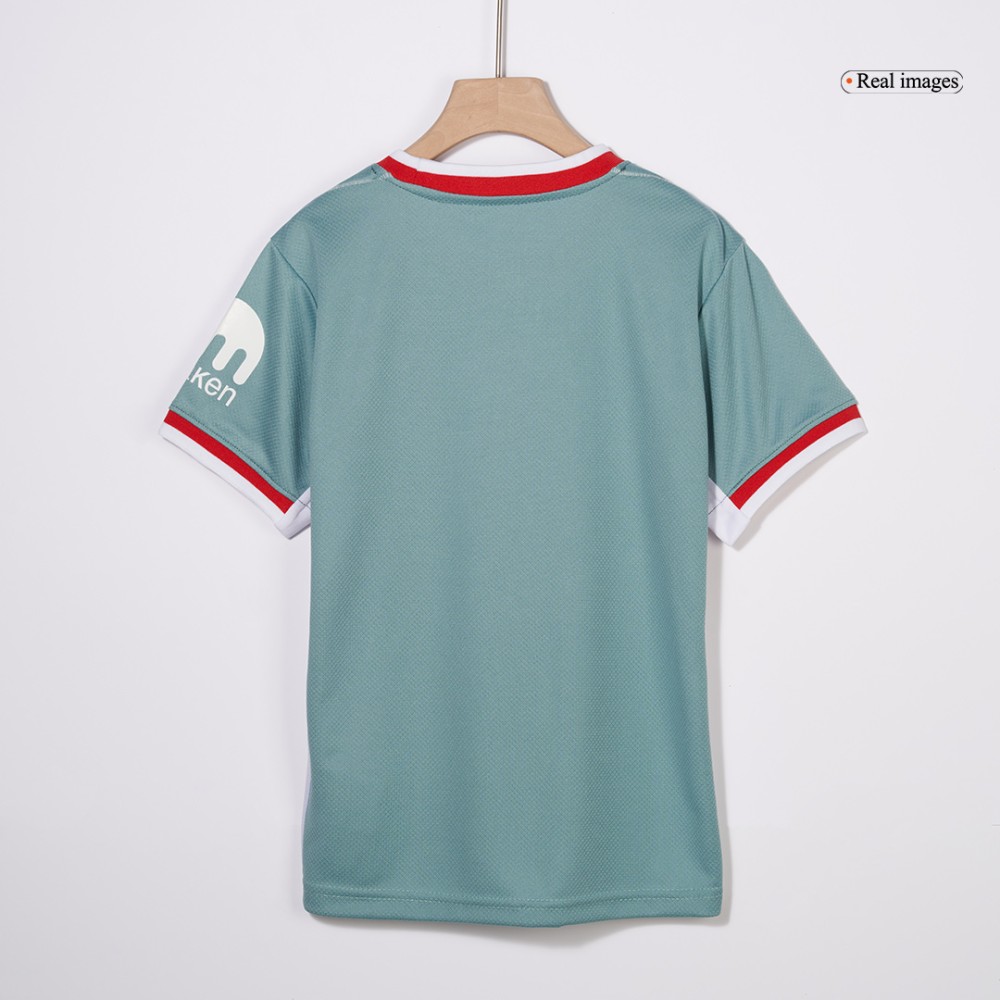 Atletico Madrid Away Kids Soccer Jerseys Kit 2024/25 Atletico Madrid Away Kids Soccer Jerseys Kit 2024/25