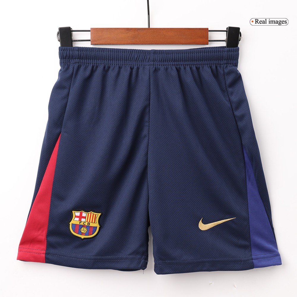 Barcelona Home Kids Soccer Jerseys Full Kit 2024/25