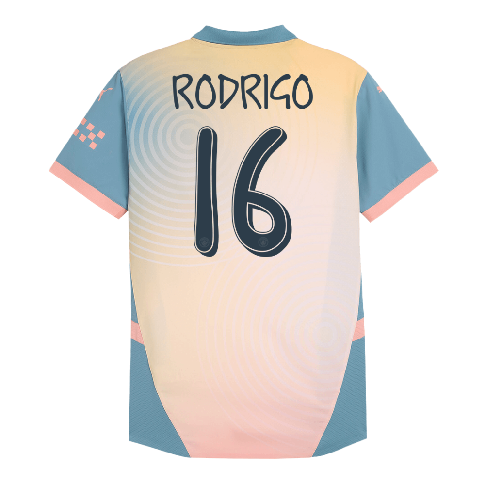 RODRIGO #16 Manchester City Fourth Away Players Version Soccer Jersey 2024/25- Definitely City (UCL) RODRIGO #16 Manchester City Fourth Away Players Version Soccer Jersey 2024/25- Definitely City (UCL)