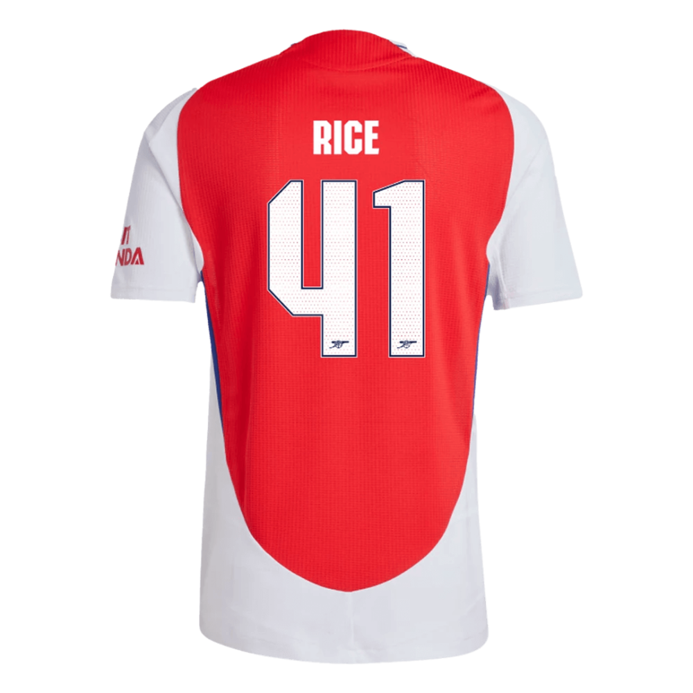 RICE #41 Arsenal Home Players Version Soccer Jersey 2024/25 - UCL RICE #41 Arsenal Home Players Version Soccer Jersey 2024/25 - UCL