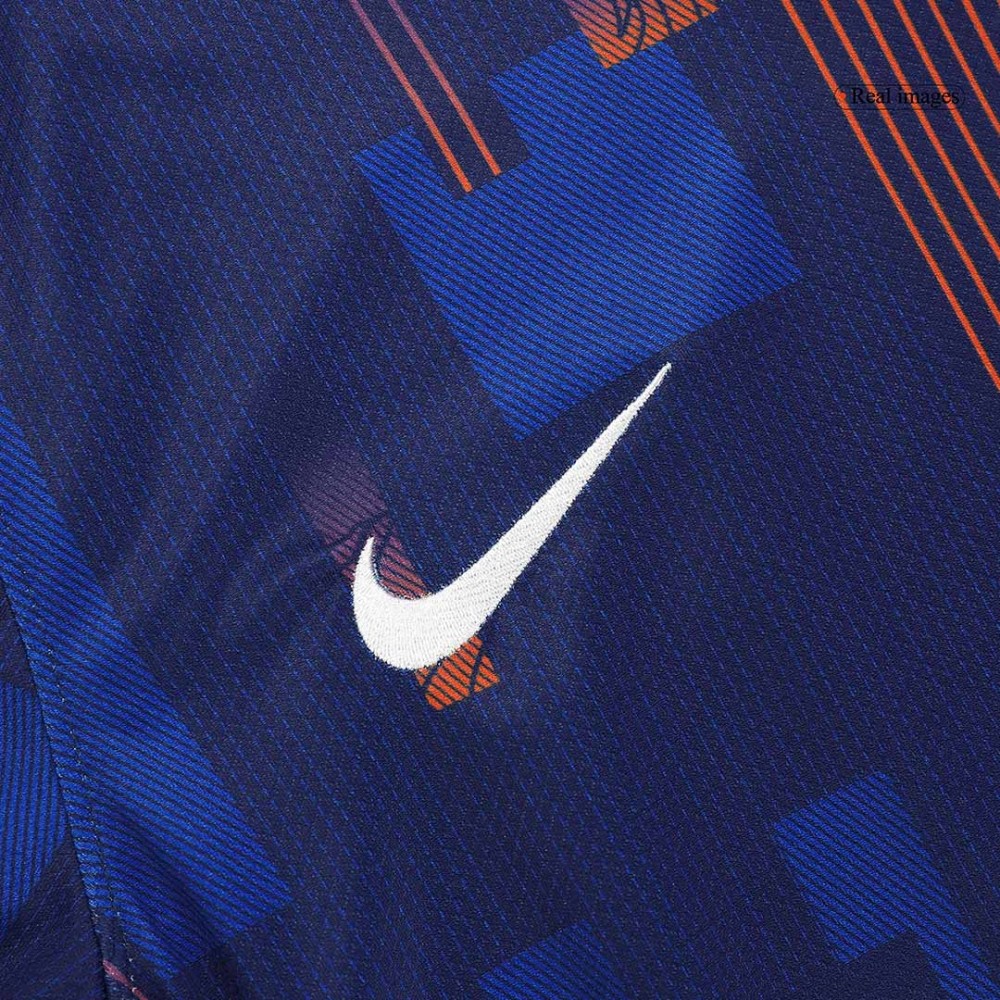 VIRGIL #4 Netherlands Away Soccer Jersey EURO 2024