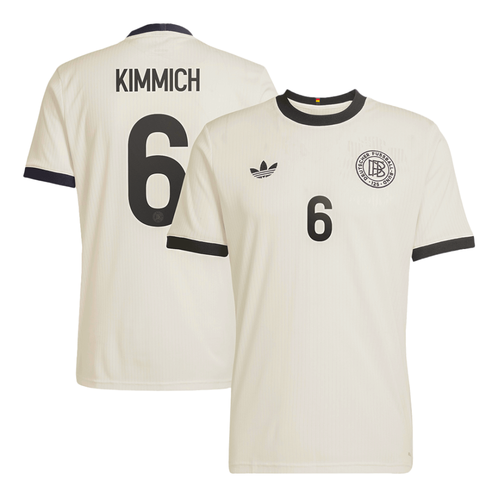KIMMICH #6 Germany Soccer Jersey 2025 -125th Anniversary KIMMICH #6 Germany Soccer Jersey 2025 -125th Anniversary