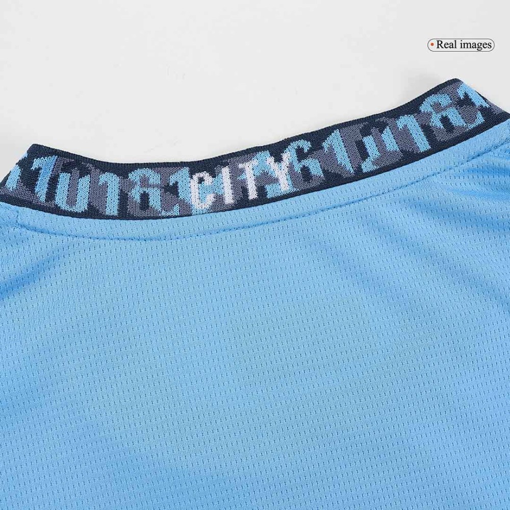 RODRIGO #16 Manchester City Home Soccer Jersey 2024/25 - UCL