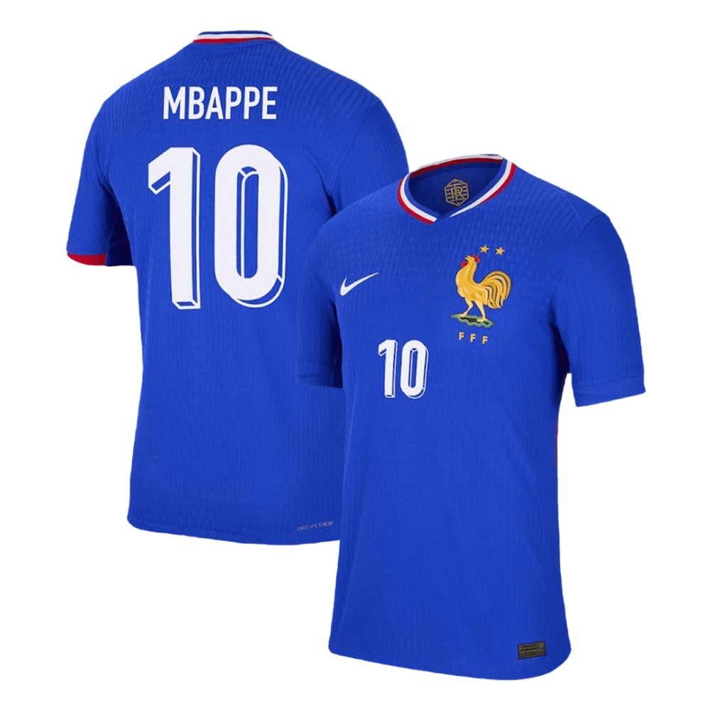 MBAPPE #10 France Home Players Version Soccer Jersey EURO 2024 MBAPPE #10 France Home Players Version Soccer Jersey EURO 2024
