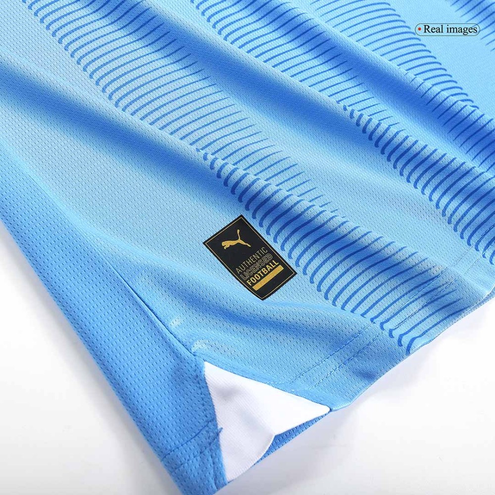 CHAMPIONS #24 Manchester City Home Soccer Jersey 2023/24