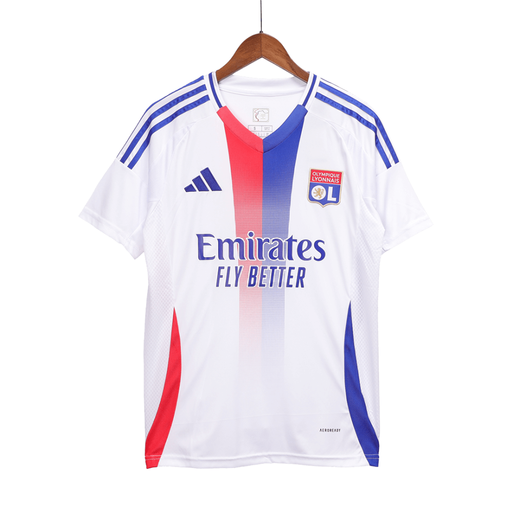 Olympique Lyonnais Home Soccer Jersey 2024/25 Olympique Lyonnais Home Soccer Jersey 2024/25