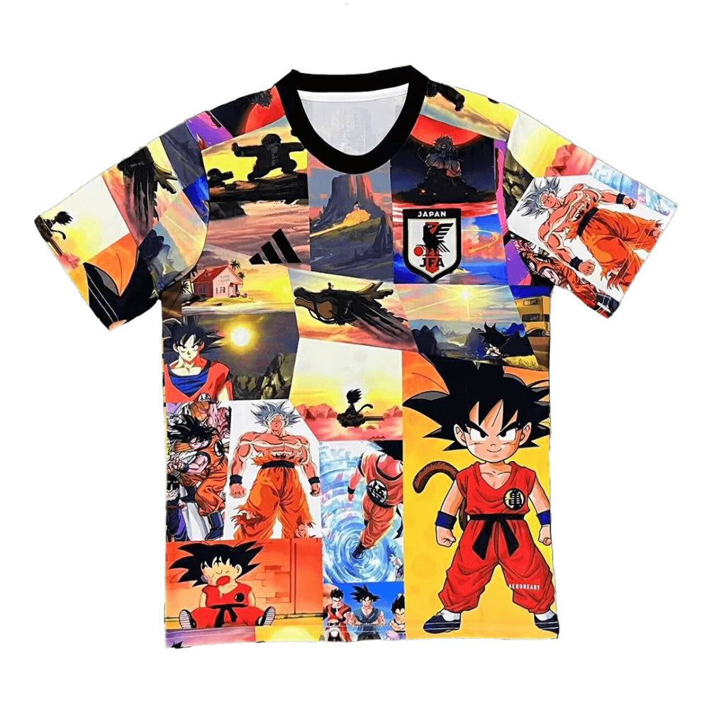 Japan X Dragon Ball Soccer Jersey 2024 Japan X Dragon Ball Soccer Jersey 2024
