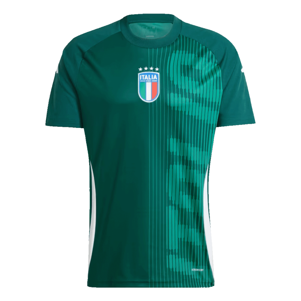 Italy Pre-Match Soccer Jersey EURO 2024 Green Italy Pre-Match Soccer Jersey EURO 2024 Green