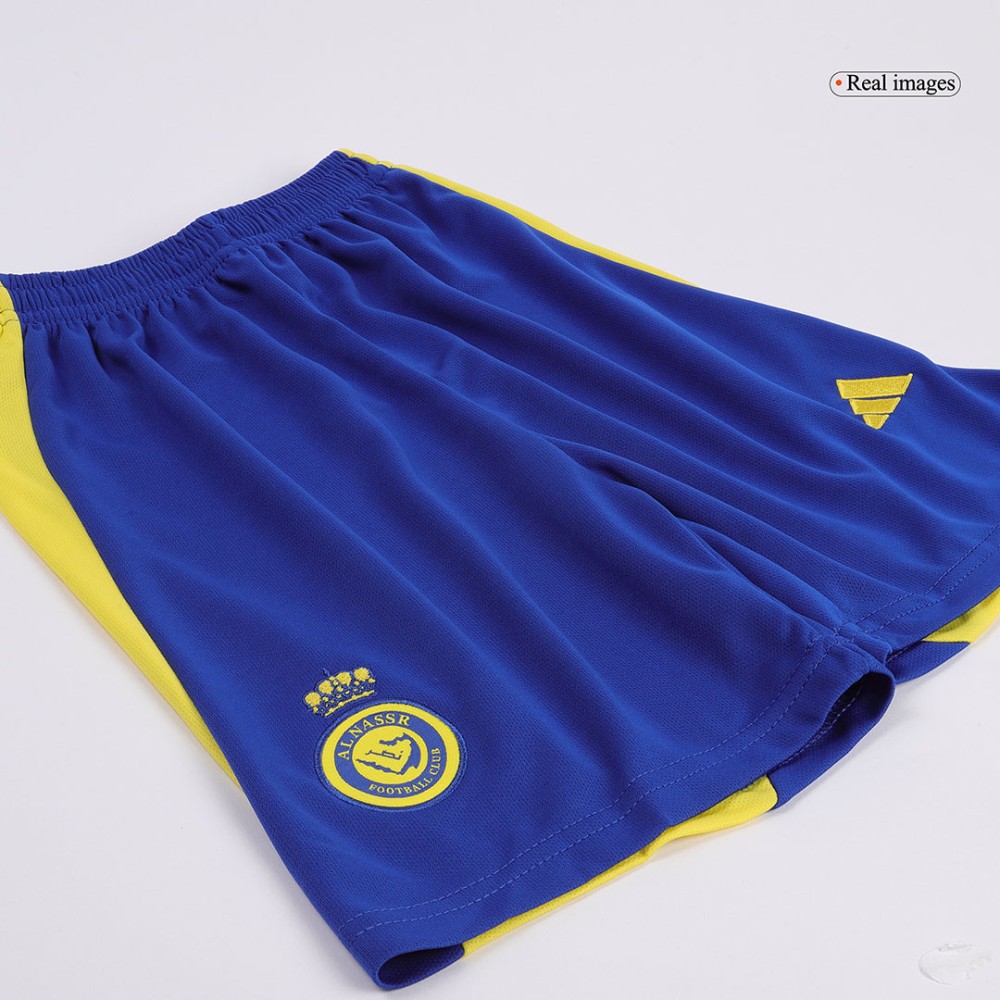 Al Nassr Home Kids Soccer Jerseys Kit 2024/25