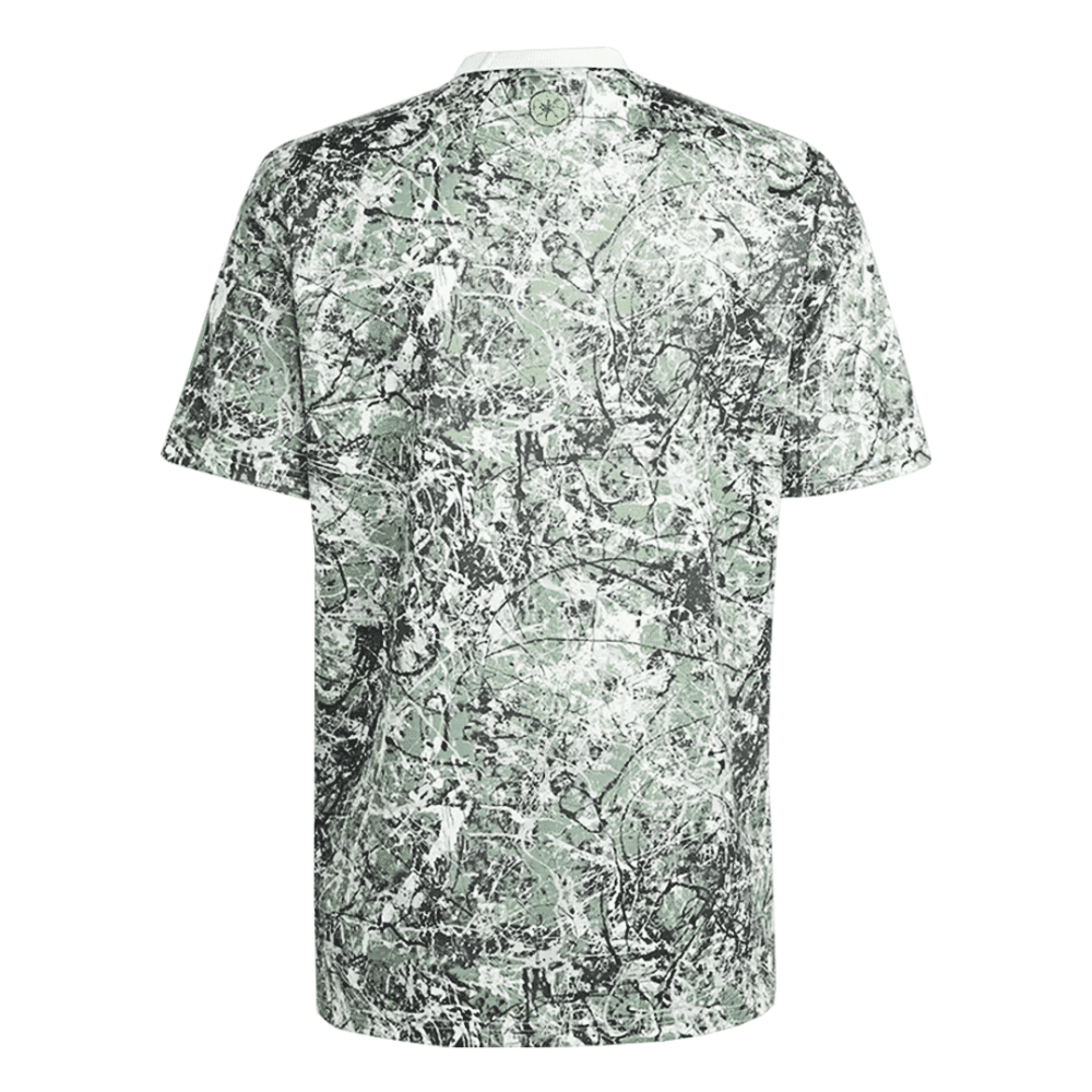 Manchester United X Stone Roses Pre-Match Soccer Jersey 2023/24 Green Manchester United X Stone Roses Pre-Match Soccer Jersey 2023/24 Green